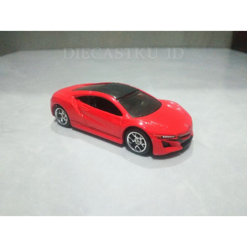 Hot Wheels 12 Acura NSX Concept Merah Loose Ban Karet