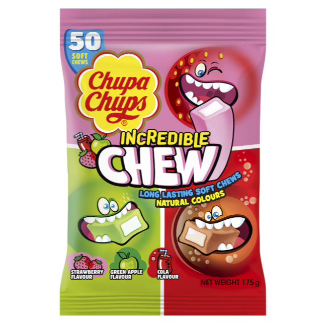 

Chupa Chups Incredible Chew 175g