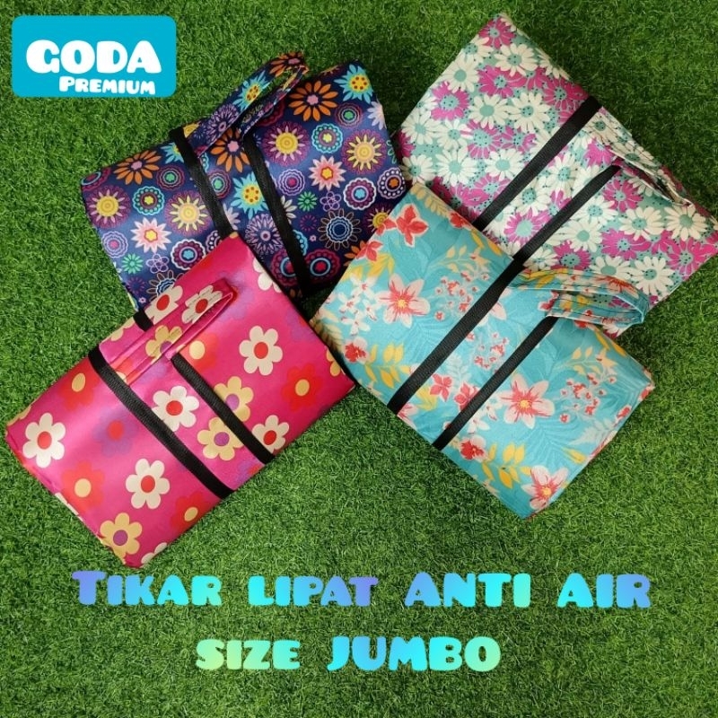 Tikar lipat microsatin karpet lipat ANTI AIR Size JUMBO