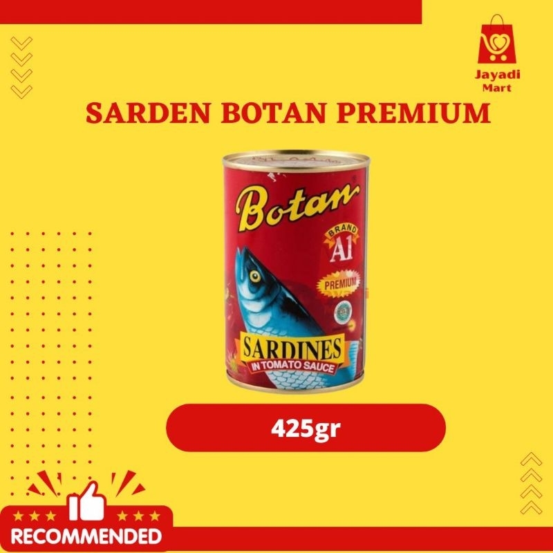 

BOTAN IKAN SARDEN SAUS TOMAT 425gr