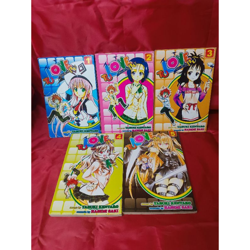Komik To Love Ru Set 1-5 Second
