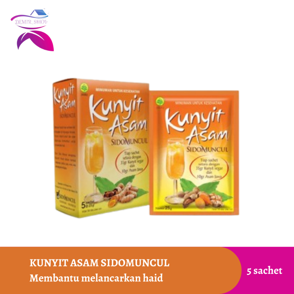 

Kunyit Asam Sido Muncul Box 5 Sachet