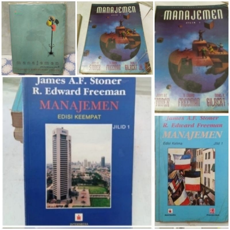 Manajemen keuangan teori dan aplikasi Manajemen jilid 1 edisi ke empat/ kelima - James A.F Stoner