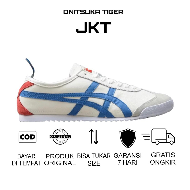 Sepatu sneakers / Sepatu wanita / Sepatu pria / Sepatu onitsuka japan x red / Original