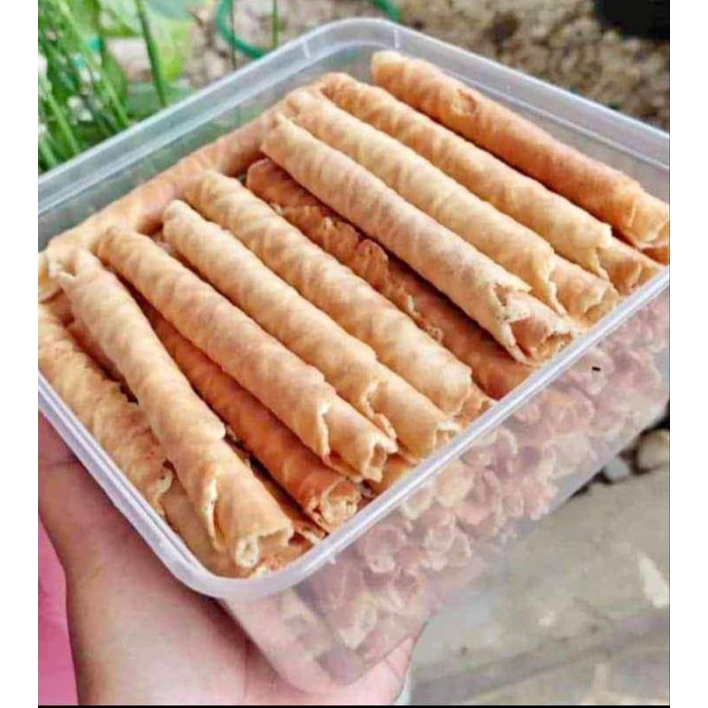 

KUE SEMPRONG/KUE ROKO BOX TELOR BEBEK ASLI ISI 50 BATANG