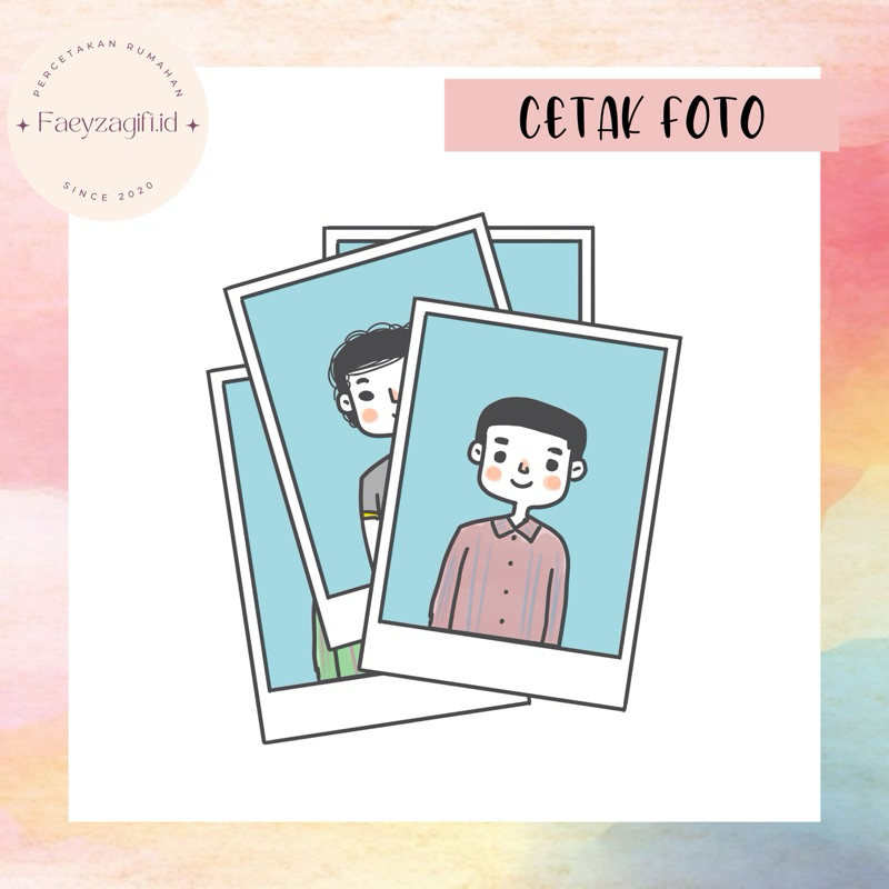 CETAK FOTO / CETAK PAS FOTO 2x3, 3x4, 4x6