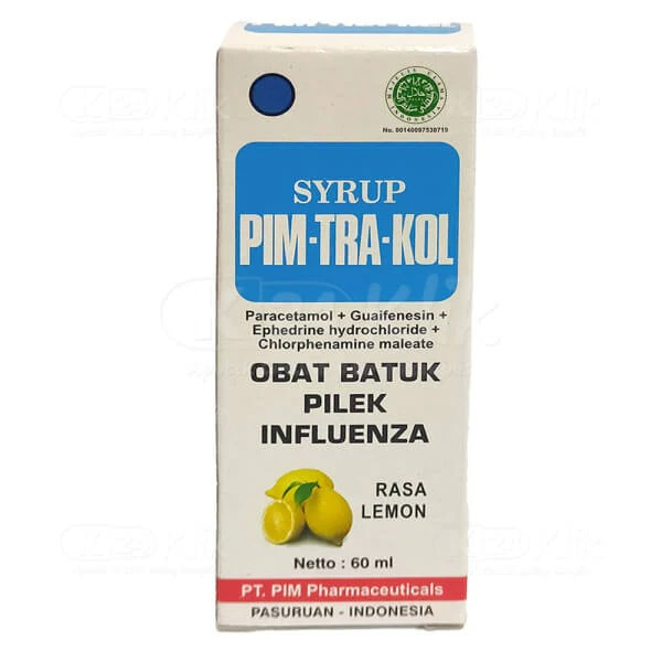 

Pimtrakol Lemon Sirup 60ml (per Botol)