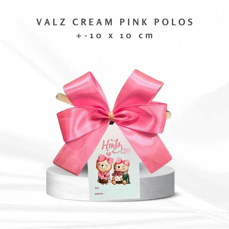 

PITA HAMPERS VALENTINE POLOS 10x10 CM SIAP PAKAI TANPA MUTIARA