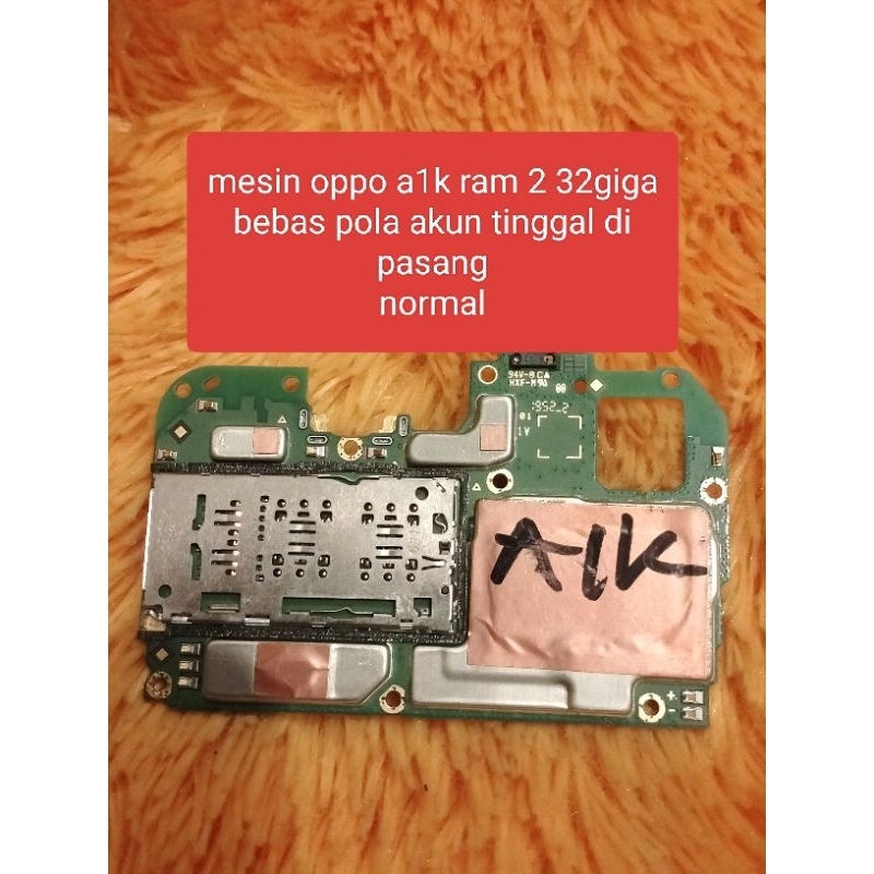 mesin oppo  a1k