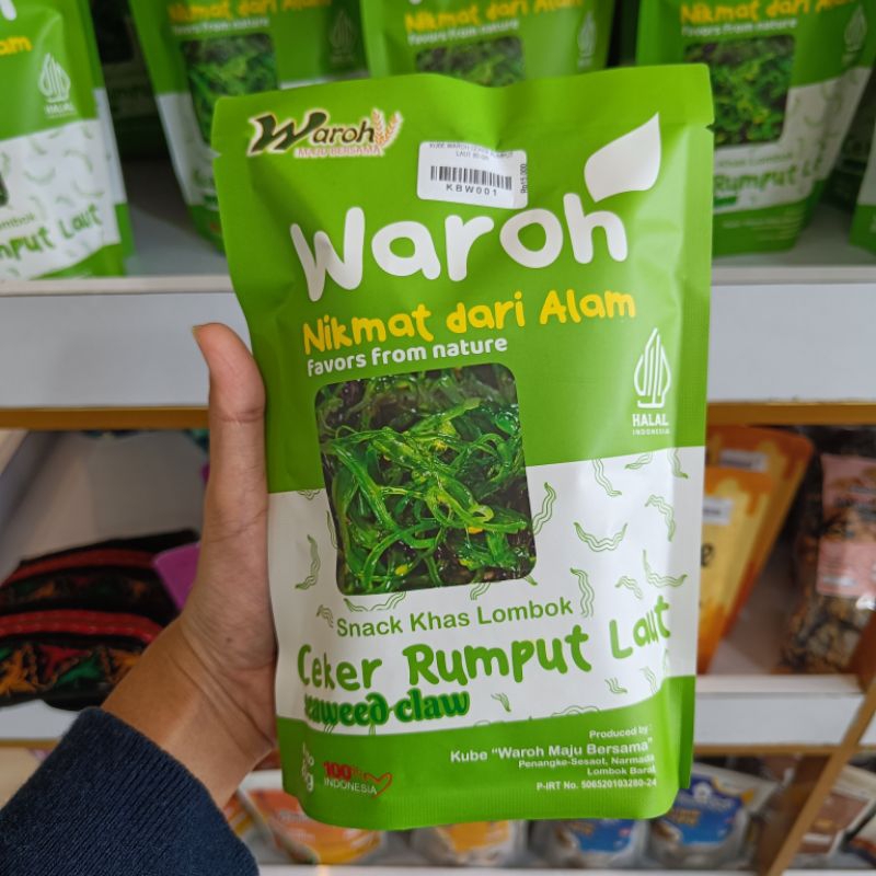 

Ceker Rumput Laut Khas Lombok