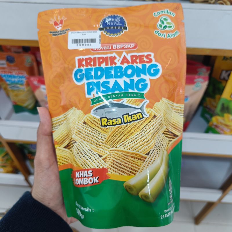 

Keripik Gedebog Pisang Ares Khas Lombok Berkualitas