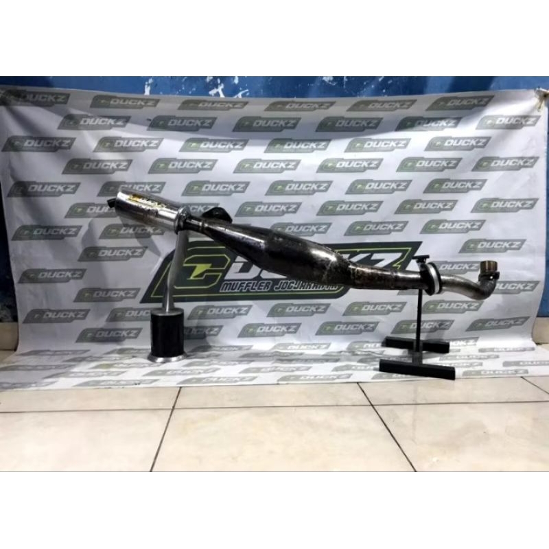 Knalpot Cduckz Muffler Original Jogja Road Race FIZR FORCE1 F1ZR 116CC 125CC Bobokan