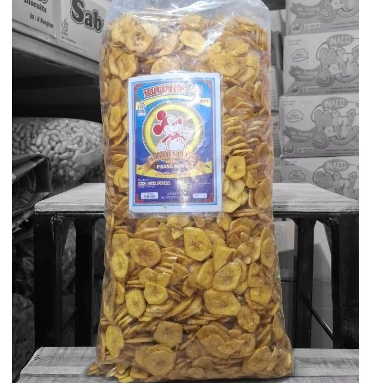 

(1 BAL isi 4 KG) PISANG DOLAR MANIS (Miki) / PISANG KOIN MANIS / LANTAK PISANG KOIN MANIS