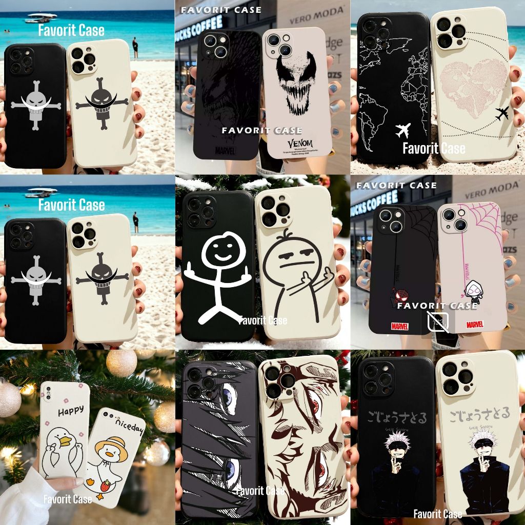 Big Promo Random Clearance Sale Soft Case Untuk Hp Infinix Iphone Poco Xiaomi Mi