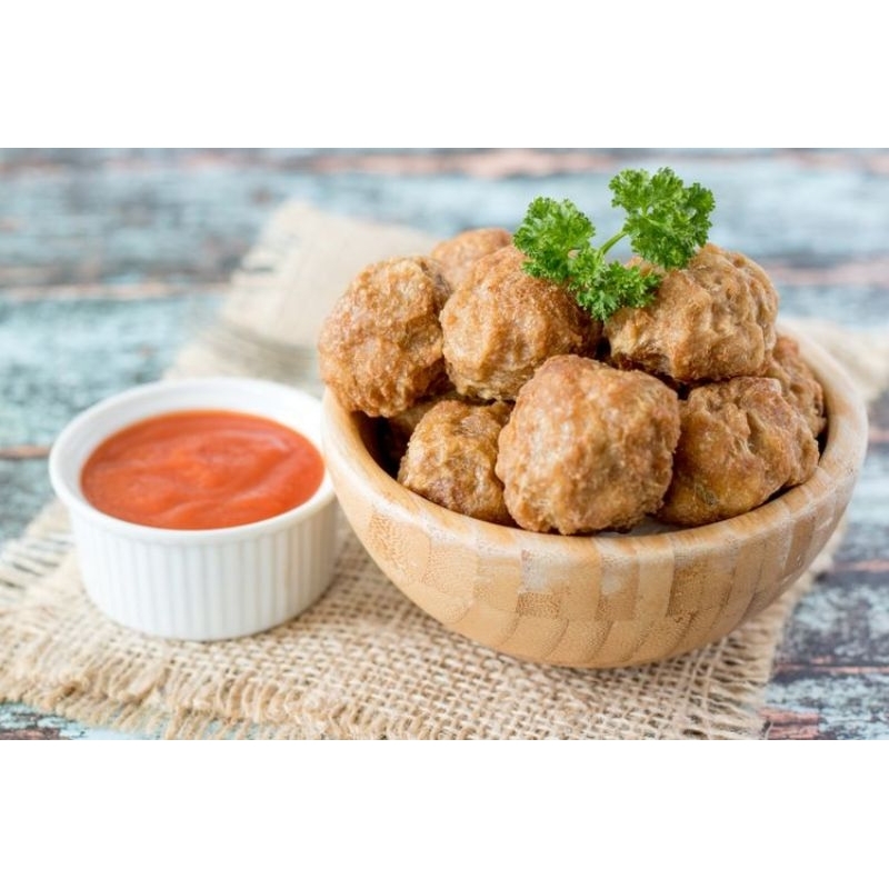 

Bakso Goreng Isi 5 pcs Free Saos Cocol