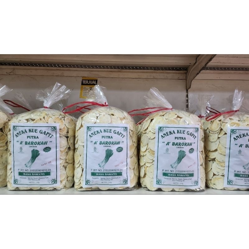 

KUE GAPIT RASA BAWANG ,paking aman plus bublle warp