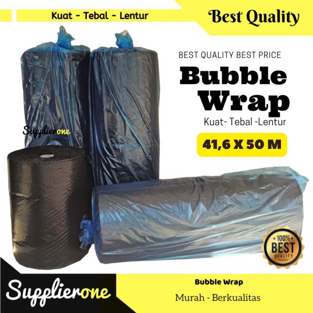 

Bubble wrap roll / Bubble Wrapping / Bubble Packing Ukuran 41,6 cm x 50 M