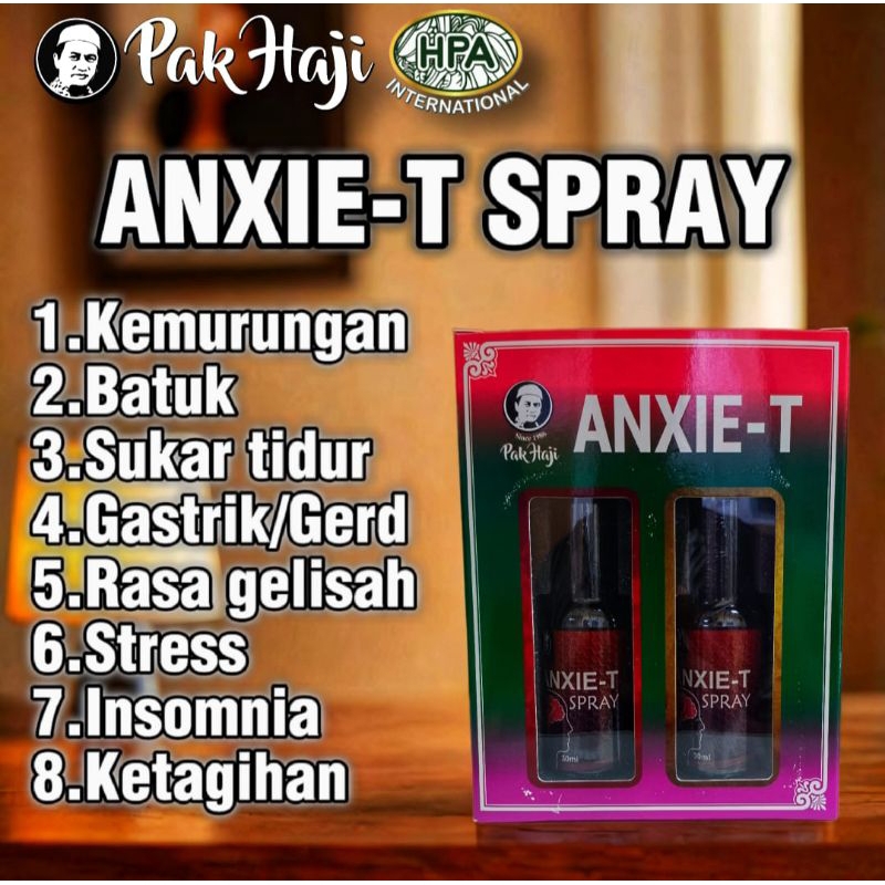 ANXIETY SPRAY HPA PAK HAJI
