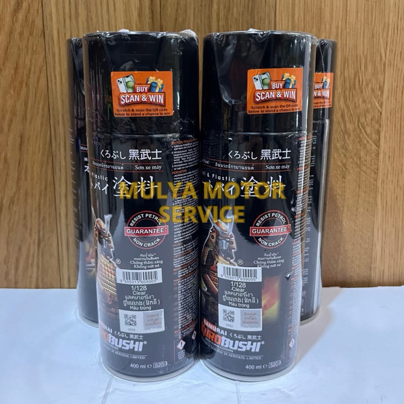 Samurai Paint Kurobushi Clear