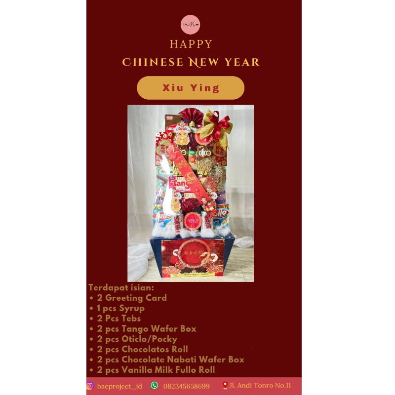 

hampermakassar/ imlek/ gift/ hampersimlek/ parcel