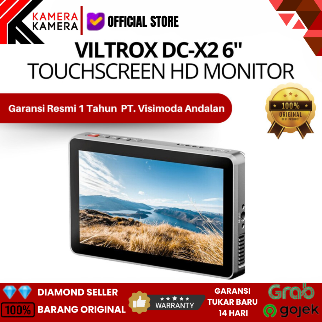 Viltrox DC-X2 6" Touchscreen HD Monitor