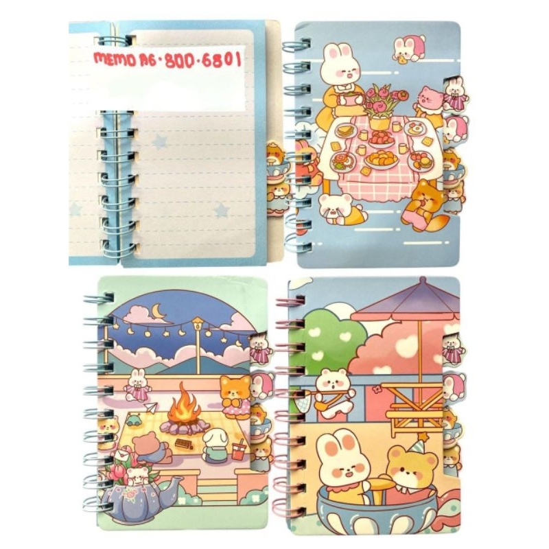 

MEMO A6 SPIRAL 800-6801 ISI 60LEMBAR