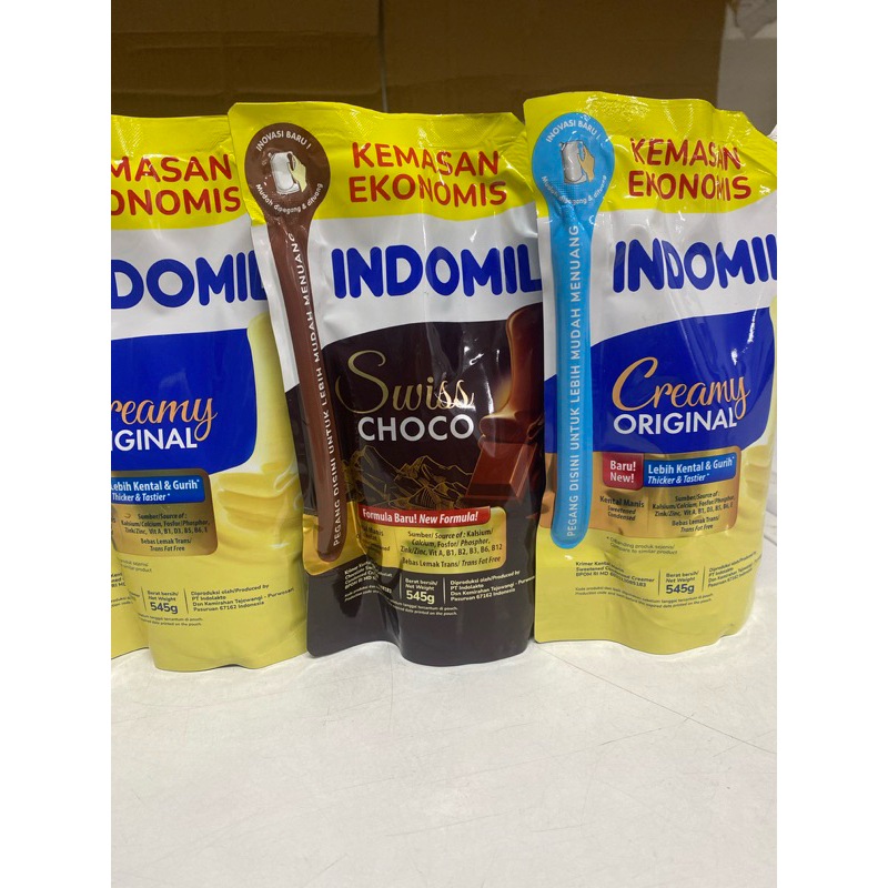 

Indomilk pouch refill putih