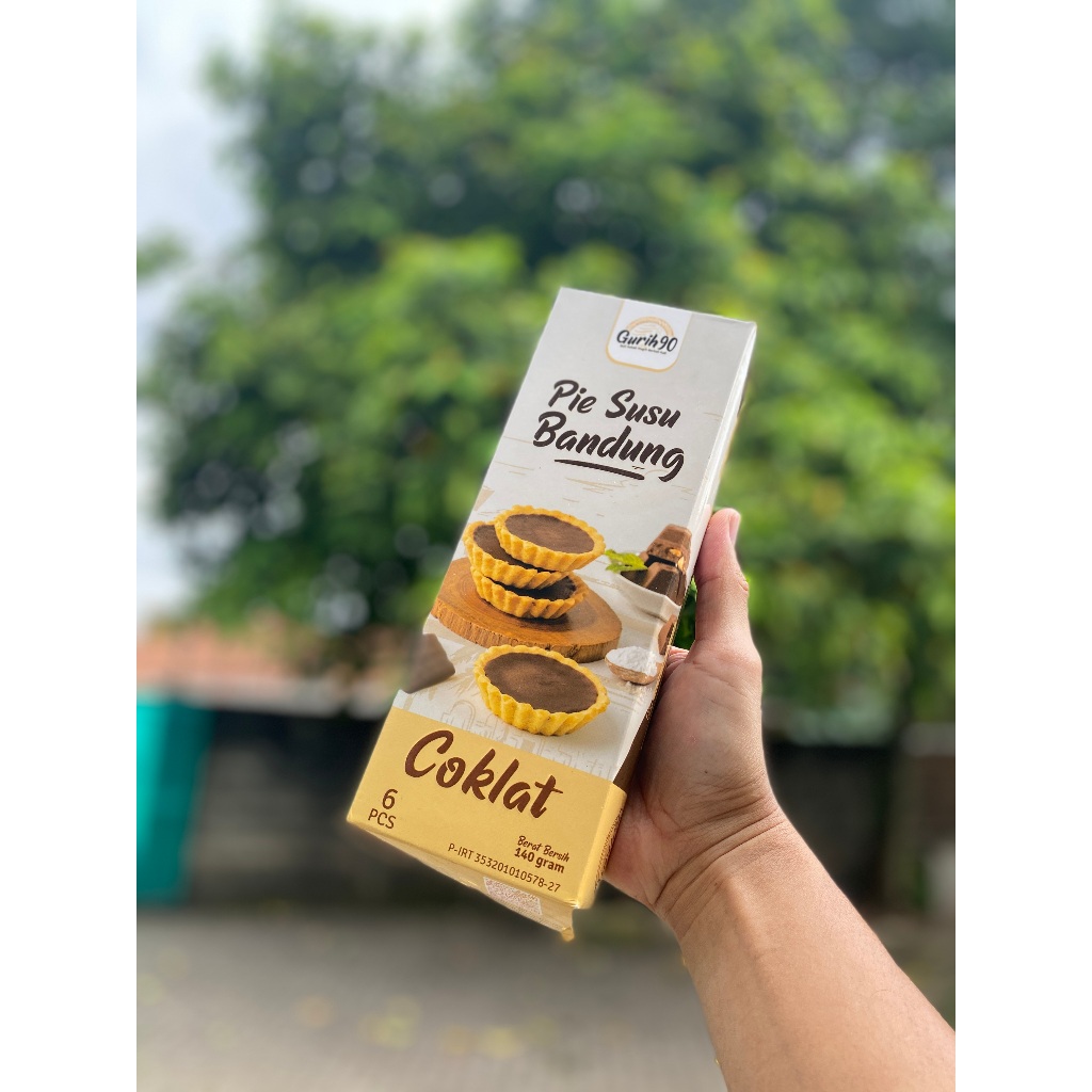 

Pie susu Cokelat 6 pcs | Pai susu | Camilan | Kue kering | coklat