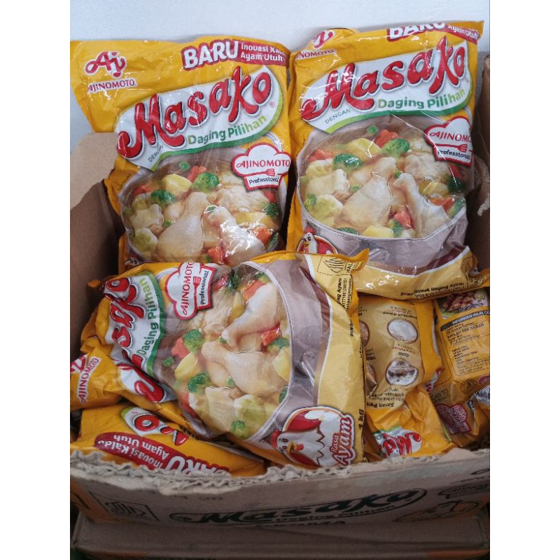 

MASAKO AYAM 1KG BUMBU PENYEDAP RASA BUMBU GURIH