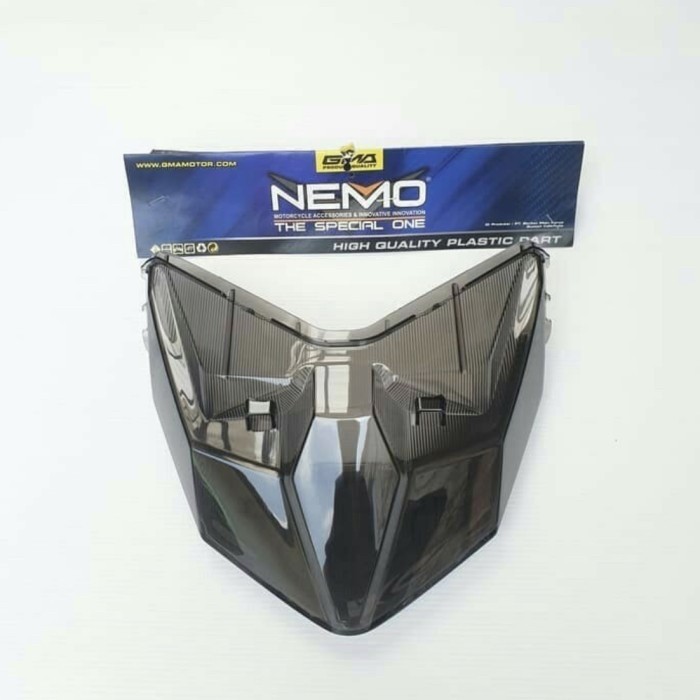 Kaca Mika Lampu Rem Stoplamp Vario 150 New Nemo Mika Stoplamp Smoke High Quality