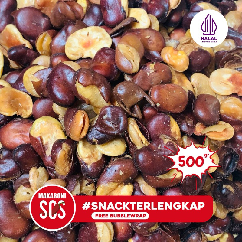 

Koro Kulit Jaipong 500Gr / 1/2Kg Kacang Kacangan Koro Kulit Rasa Asin Gurih