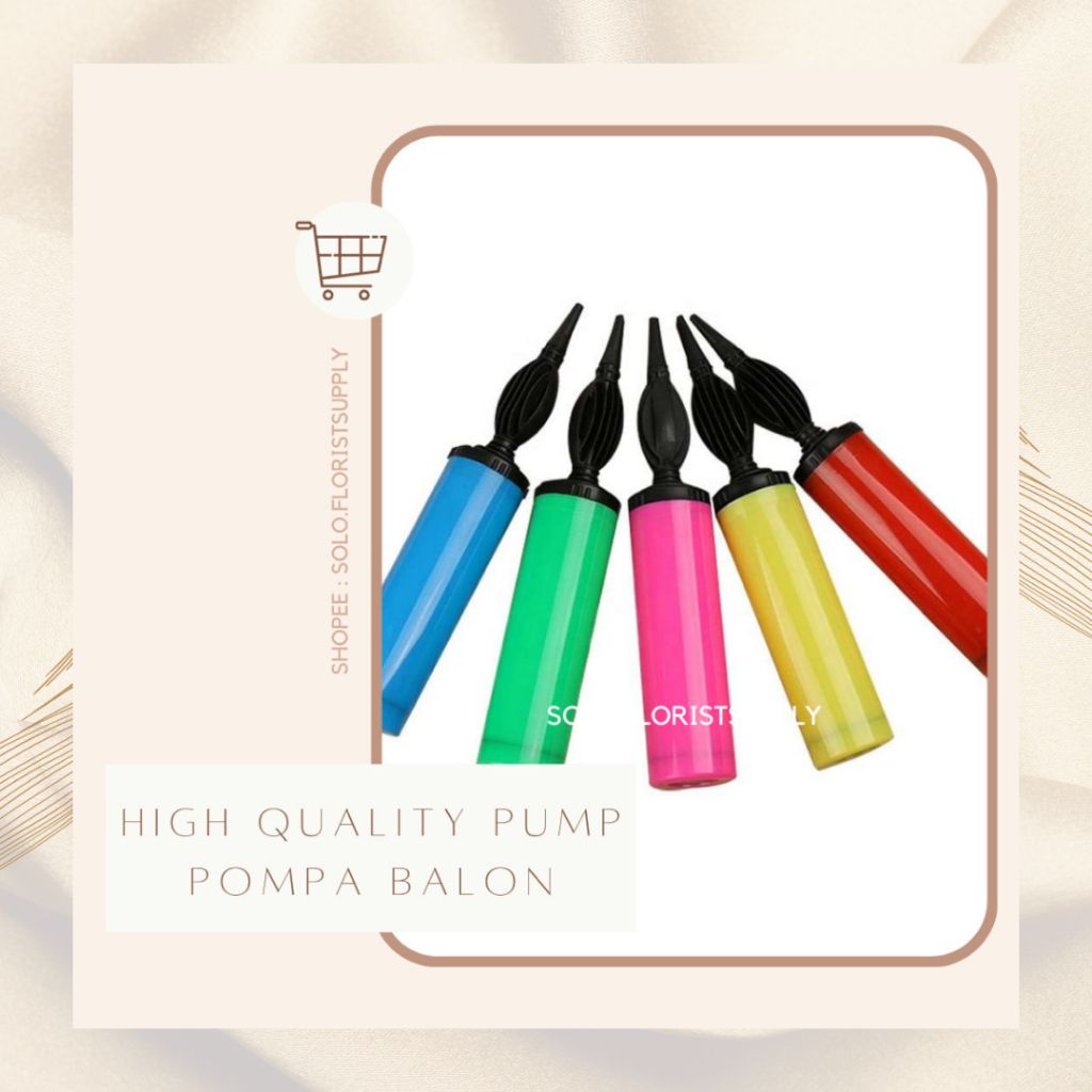 

HIGH QUALITY PUMP POMPA BALON TANGAN MANUAL BESAR (BISA DIGUNAKAN UNTUK SEMUA BALON) ACCESORIES PESTA ALAT BALON ALAT DEKORASI PESTA ULANG TAHUN BALONESIA PARTY SUPPLY