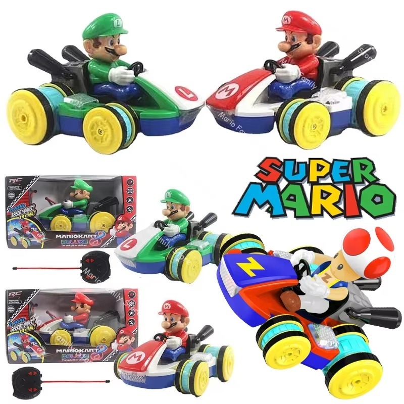 Mario RC Mobil Remote control RC Mario kart 8 Deluxe Car Toy