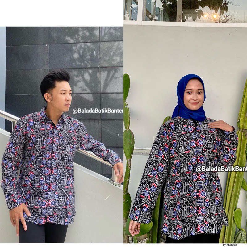 Atasan Kemeja Batik Baduy Banten