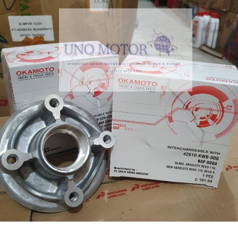 NAP RODA /DUDUKAM NAP GEAR ABS REVO OKAMOTO