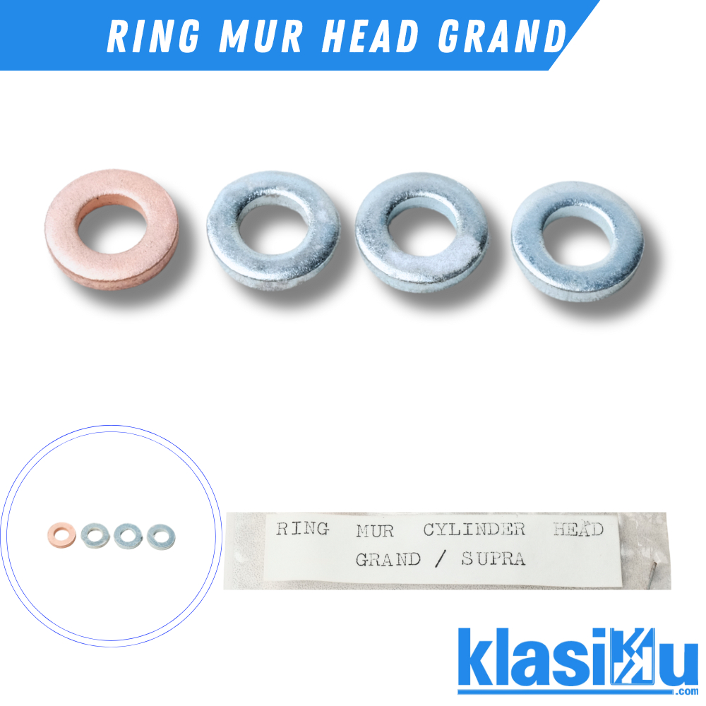 Ring Rim Mur Cylinder Head Honda Astrea Grand Astrea Prima Astrea Star Legenda