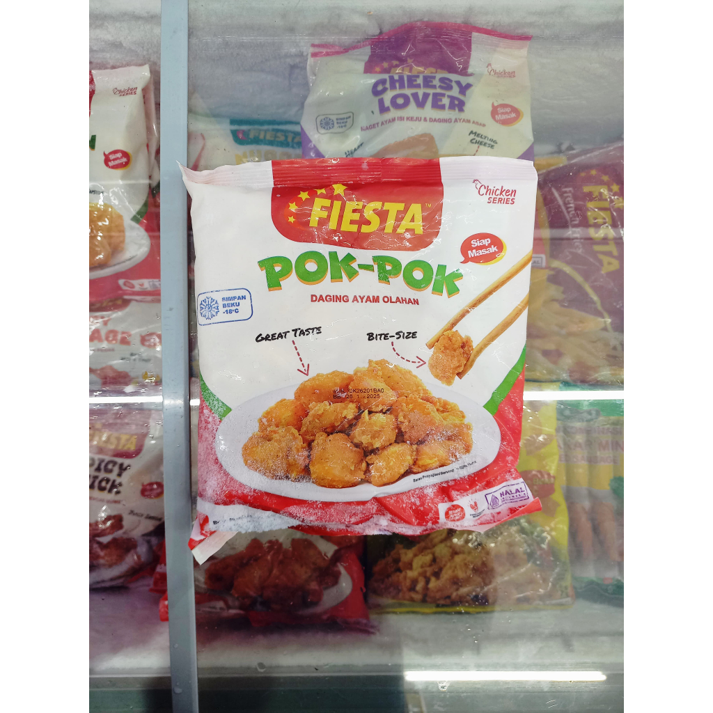 

Frozenfood FIESTA Chicken Pok Pok 400gr