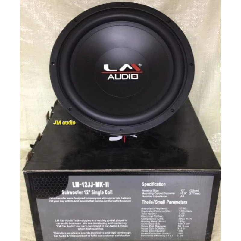 Speaker SUBwoofer 12inch LM Audio LM-12JJ MKII Single Coil