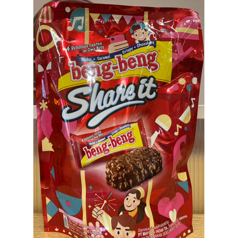

Beng-Beng Kemasan 237g-95g Rasa Coklat