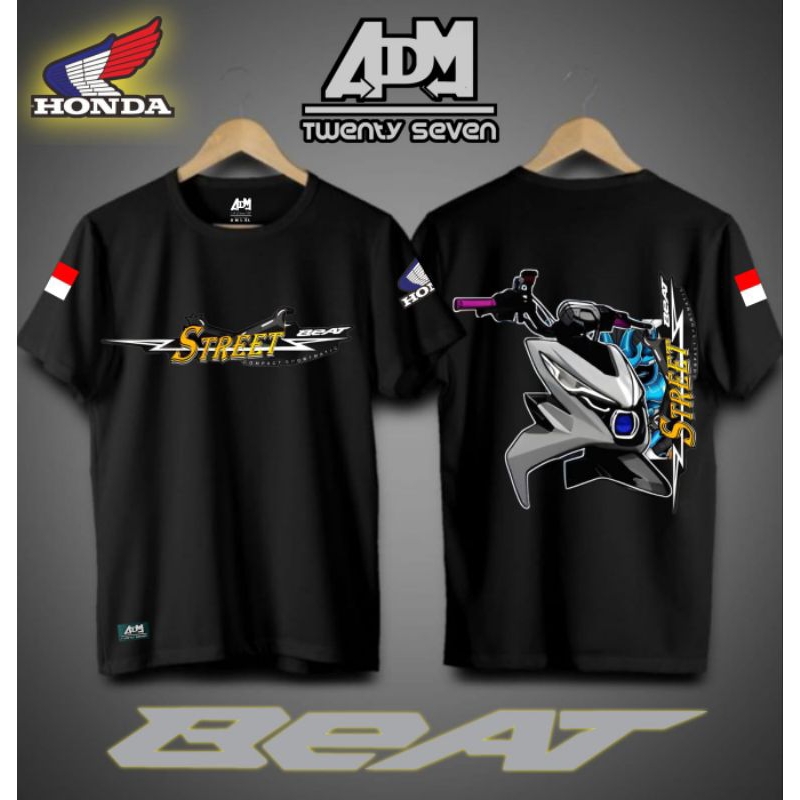 Kaos Honda Beat Street kaos beat street kaos motor beat tshirt Honda Racing