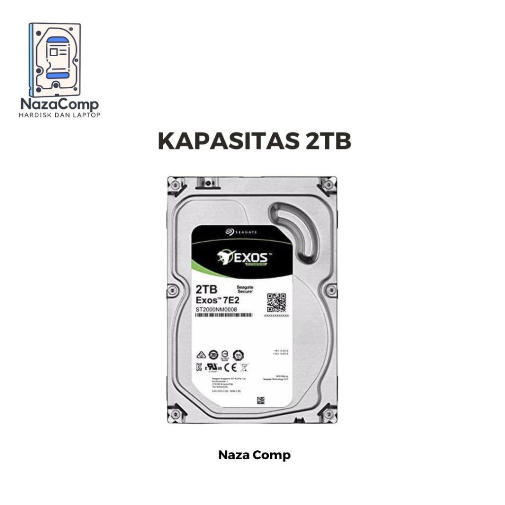 SSHD 2TB EXOS HARDISK INTERNAL 3.5