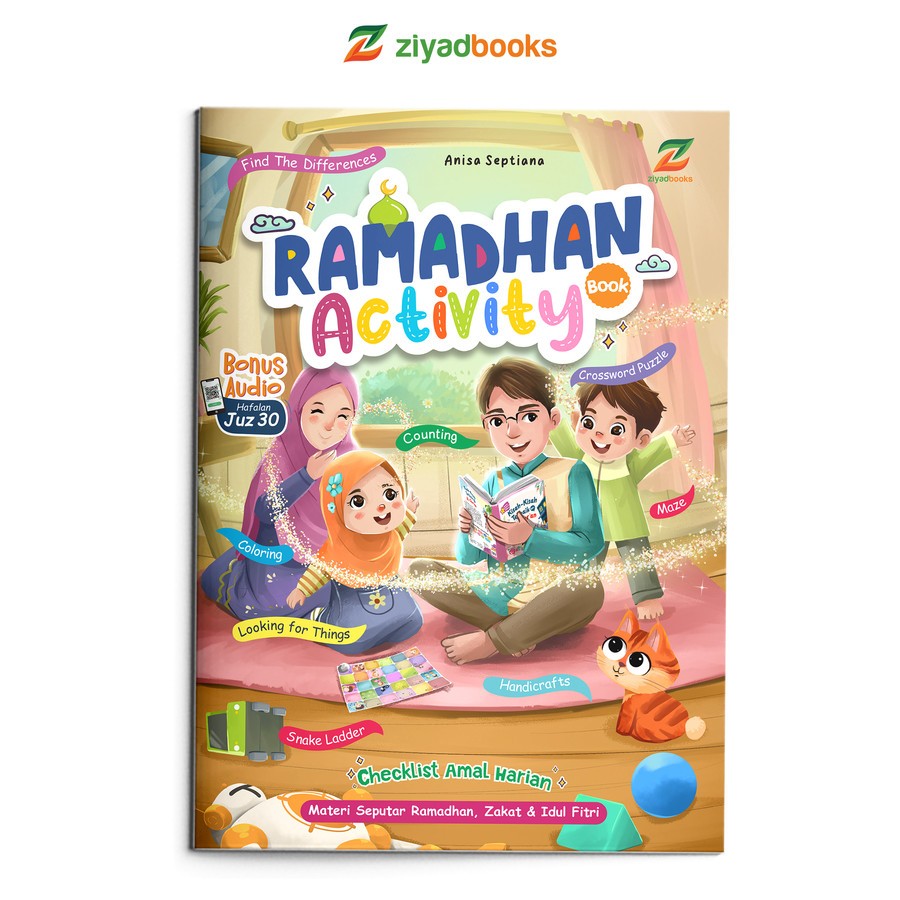 Ziyadbooks Buku Agenda Ramadhan Anak Ramadhan Activity Book