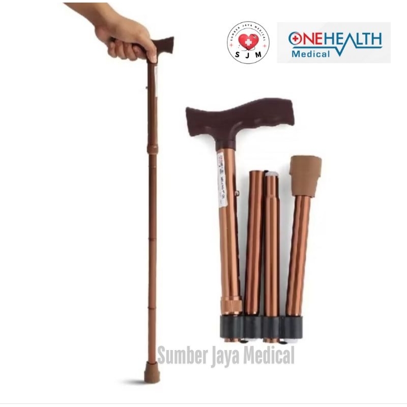 WALKING STICK FS927L ONEHEALTH / TONGKAT LIPAT FS927 ONE HEALTH