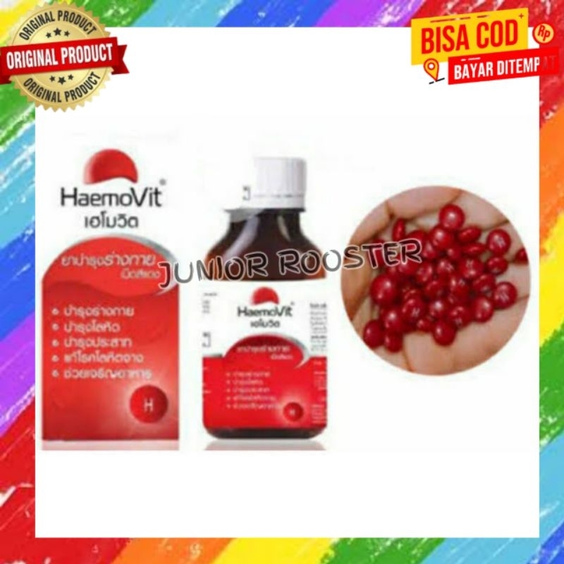 Haemovit vitamin suplemen ayam aduan ECERAN 10 butir