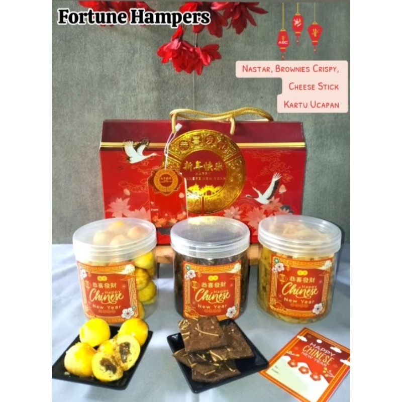 

Fortune CNY Hampers | Hampers CNY | Hampers Imlek | Parcel Imlek | Paket Imlek | Chinese New Year Hampers | Kue Kering Imlek