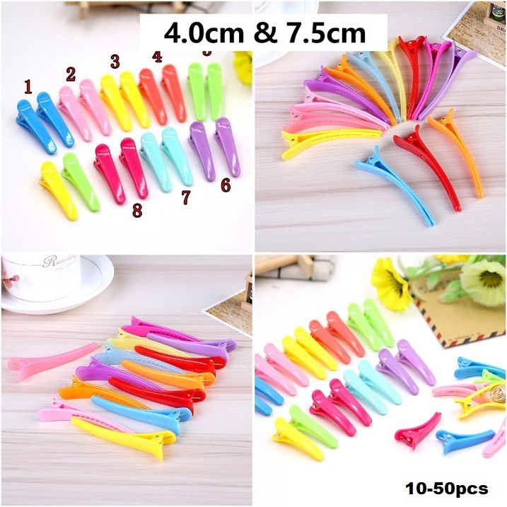 

Jepit Buaya Lancip Plastik Warna Warni Harga/10-50Pc