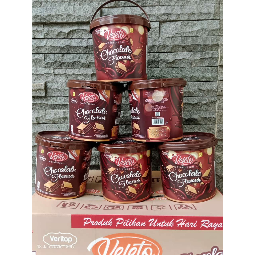 

Wafer Cream Vefeto Chocolate Toples