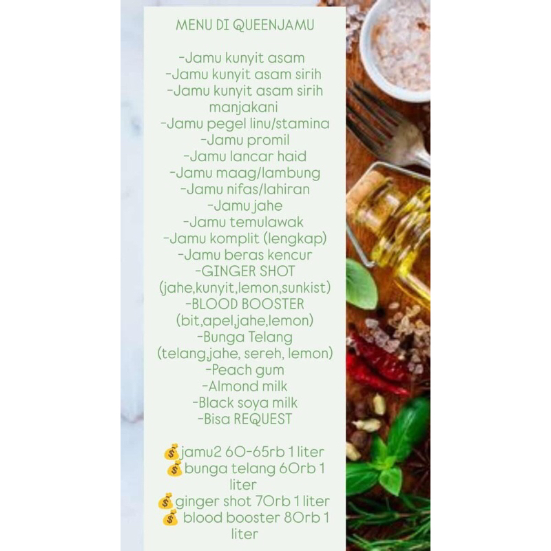 

Queen jamu herbal fresh murni