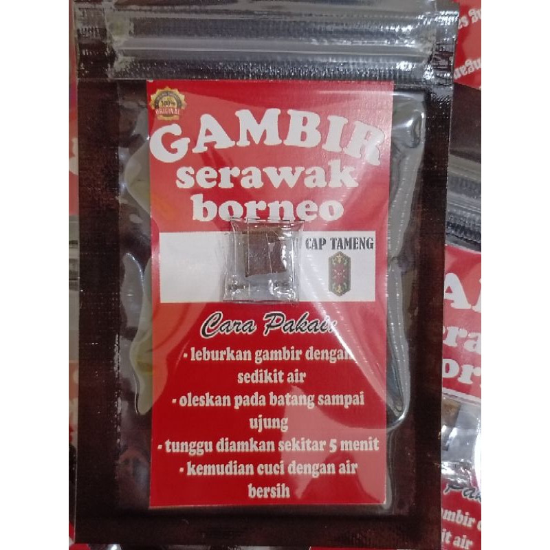 Gambir Serawak Borneo Asli Original