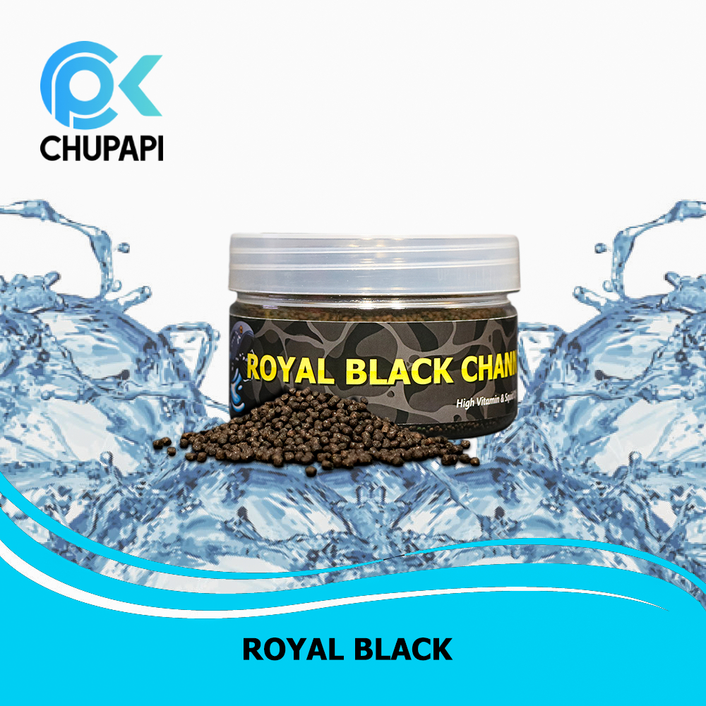 PELLET IKAN CHANNA ROYAL CHANNA BLACK PELLET CHANNA SYNDICATE